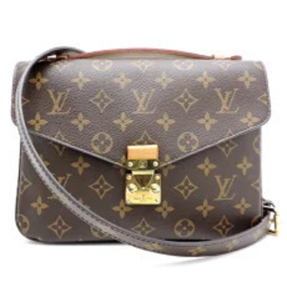 Louis Vuitton Pochette Metis Shoulder Bag Monogram Brown